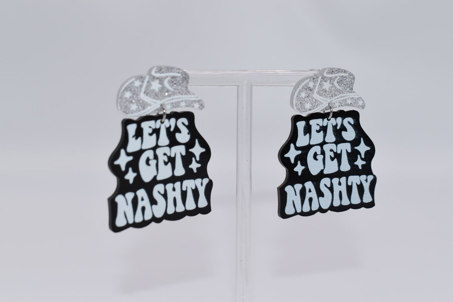 Statement Earrings: Let's Get Nashty Drop Earrings