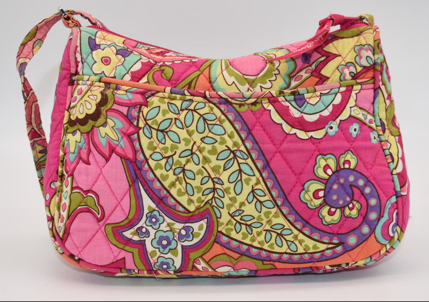 Vera Bradley Little Crossbody Bag in "Pink Swirls" Pattern
