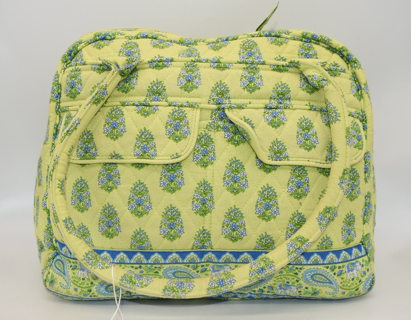 Vera Bradley Bowler Satchel Bag in "Citrus" Pattern