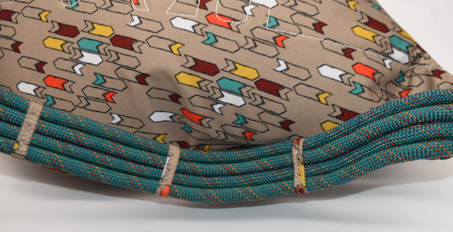 Kavu Rope Sling Bag in Chevrons