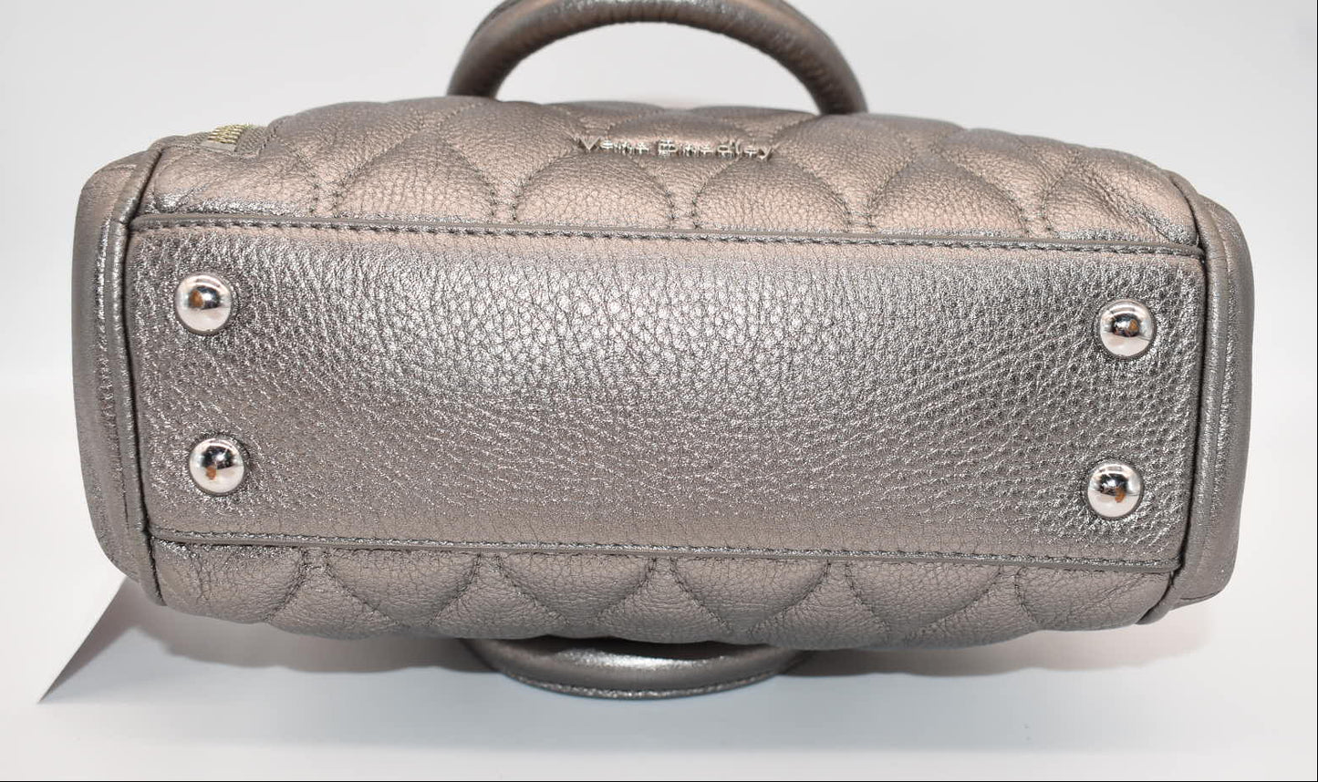 Vera Bradley Mini Marlo Leather Crossbody Satchel Bag in Caspian Sea