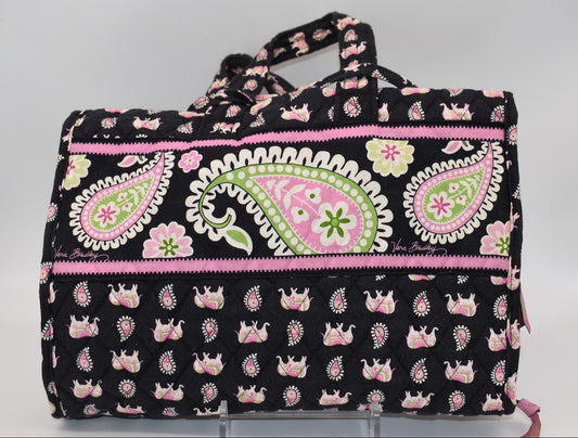 Vera Bradley Travel Cosmetic & Toiletry Organizer in "Pink Elephants" Pattern