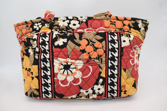 Vera Bradley Little Mandy Tote Bag in "Bittersweet" Pattern