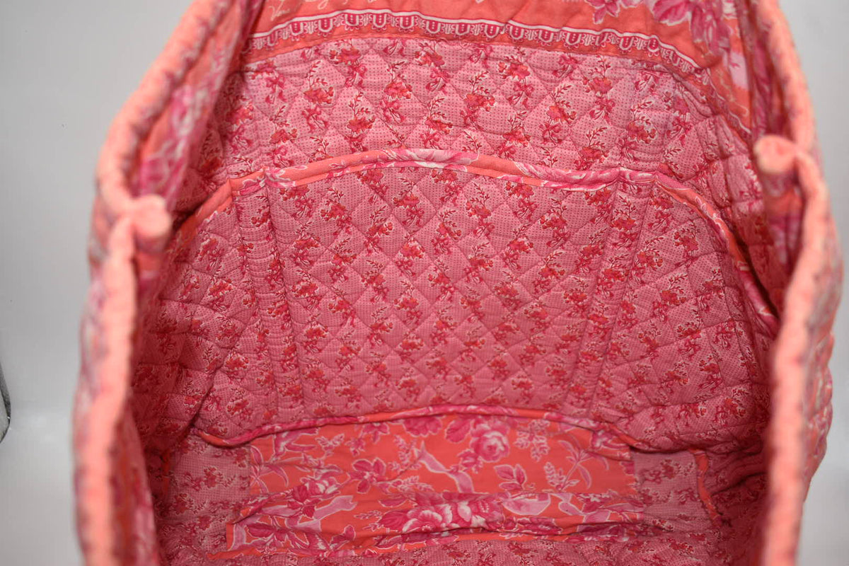 Vera Bradley Large Vera Tote Bag in "Hope Toile" Pattern