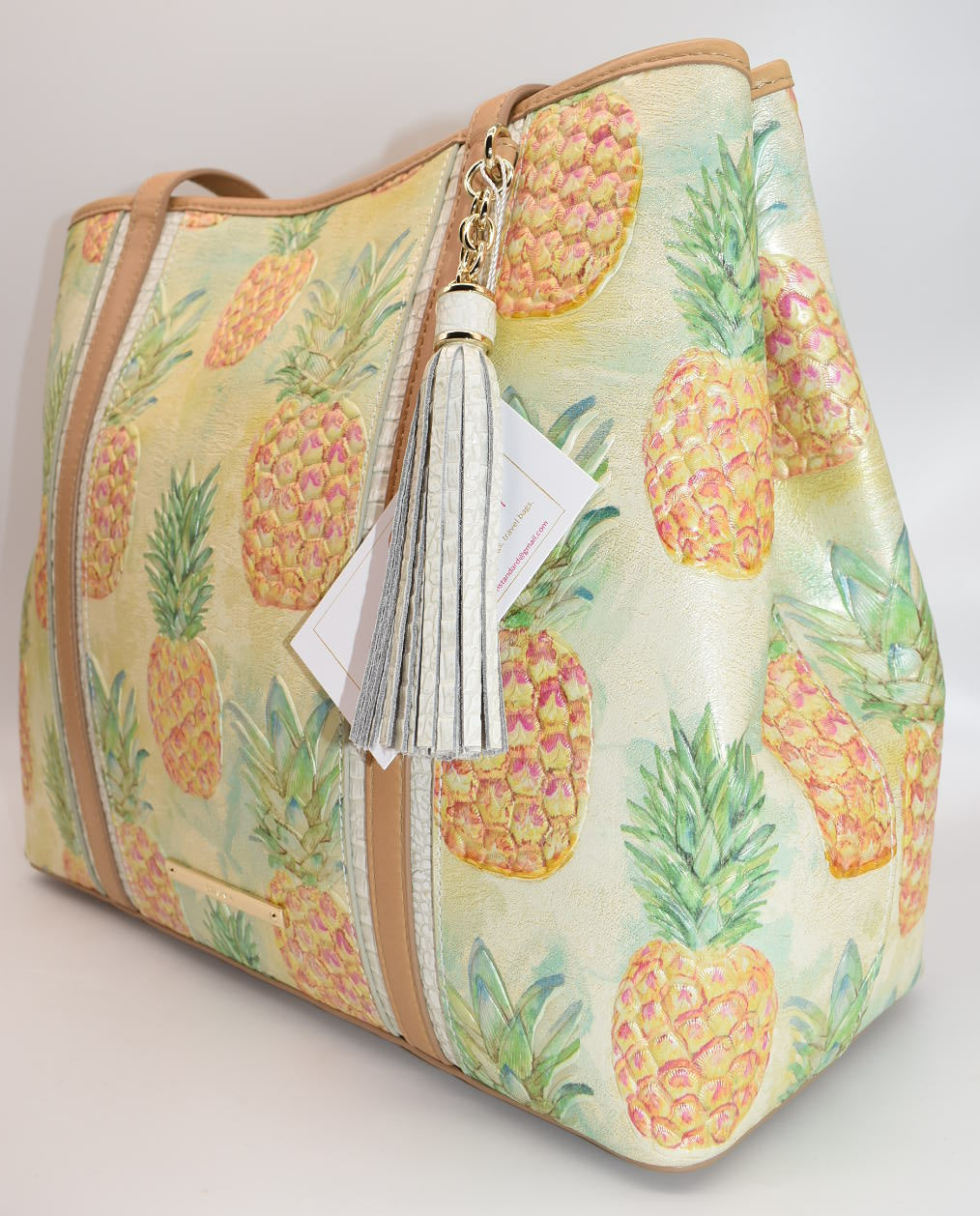 Brahmin Medium Julian Tote Bag in Multi Pompano