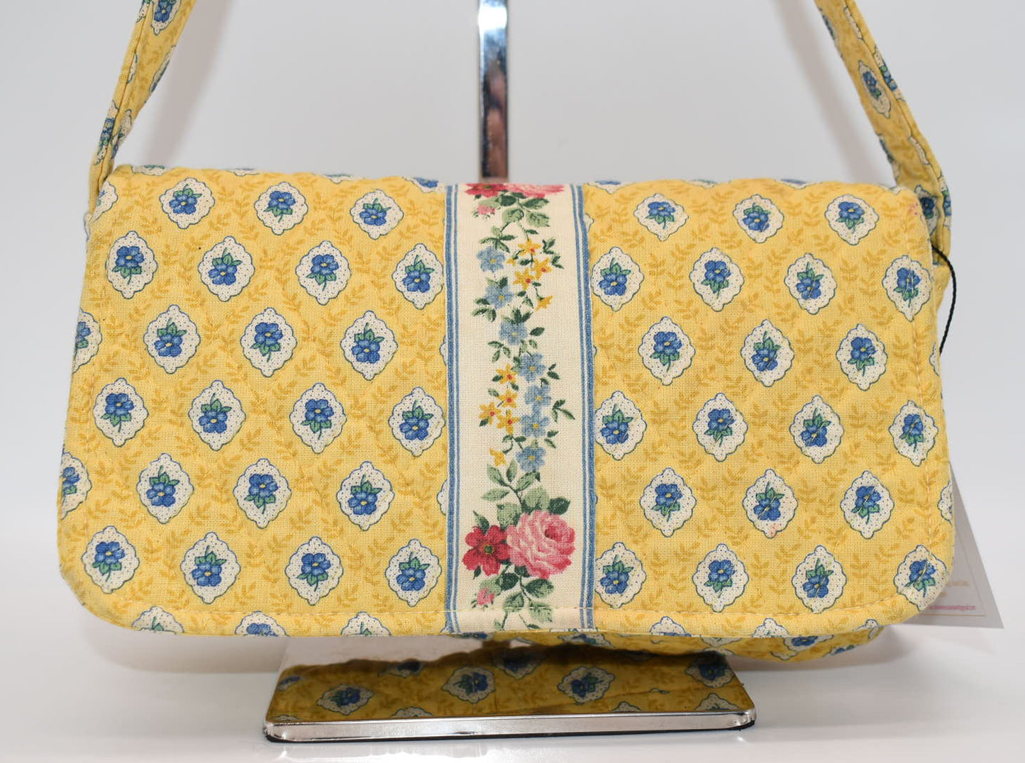Vintage Vera Bradley Shoulder Bag in "Elizabeth-1997" Pattern