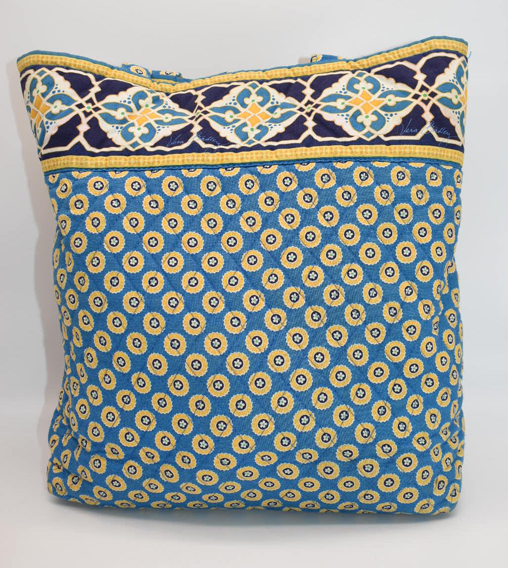 Vera Bradley Everyday Tote Bag in "Riviera Blue" Pattern