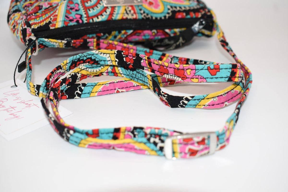 Vera Bradley Little Crossbody Bag in " Parisian Paisley" Pattern