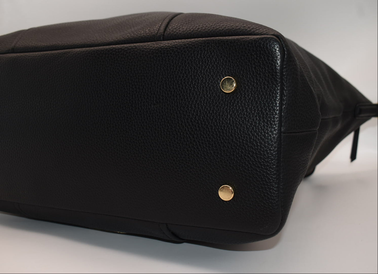 Vera Bradley Large Leather Charlie Tote Bag in Black