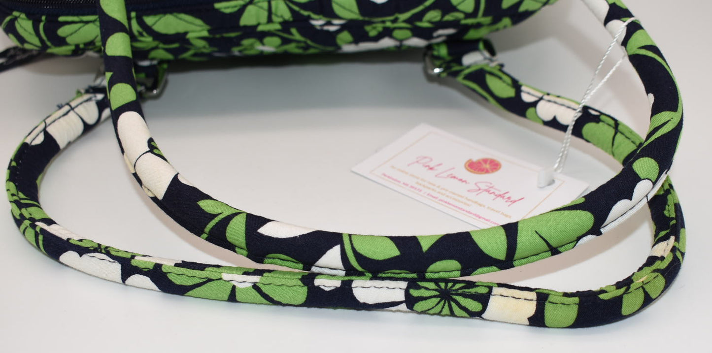 Vera Bradley Turnlock Shoulder Bag in "Lucky You" Pattern