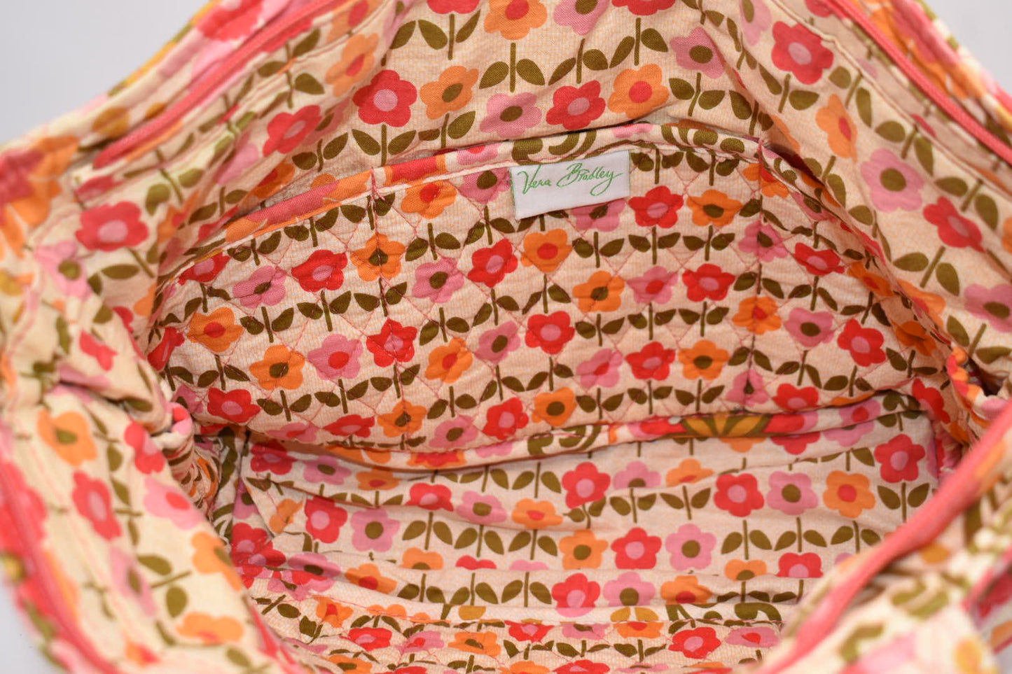 Vera Bradley Large Mandy Tote Bag in "Folkloric" Pattern