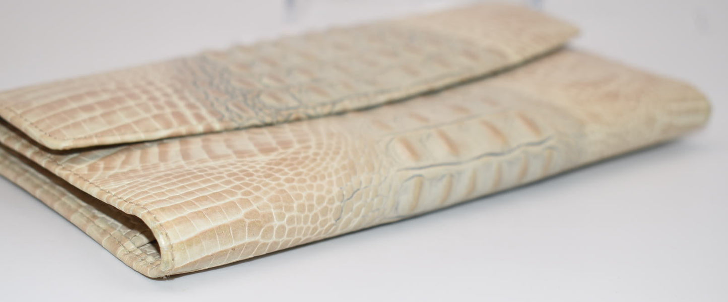 Vintage Brahmin Soft Checkbook Wallet