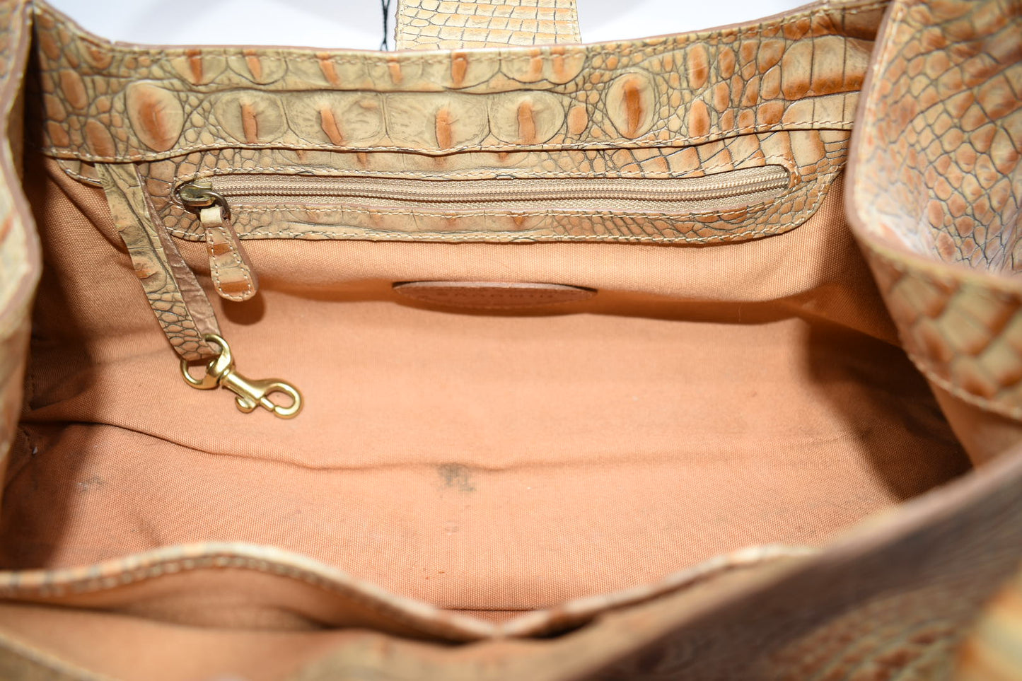 Vintage Brahmin Italian Leather Shoulder Bag