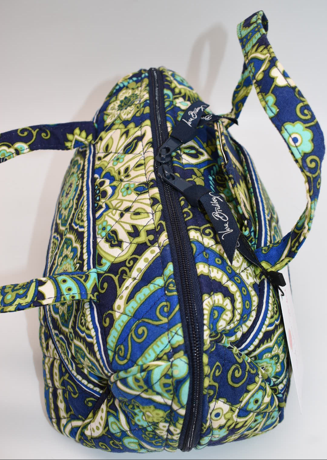 Vera Bradley "Lunch Date" Bag in "Rhythm and Blues" Pattern