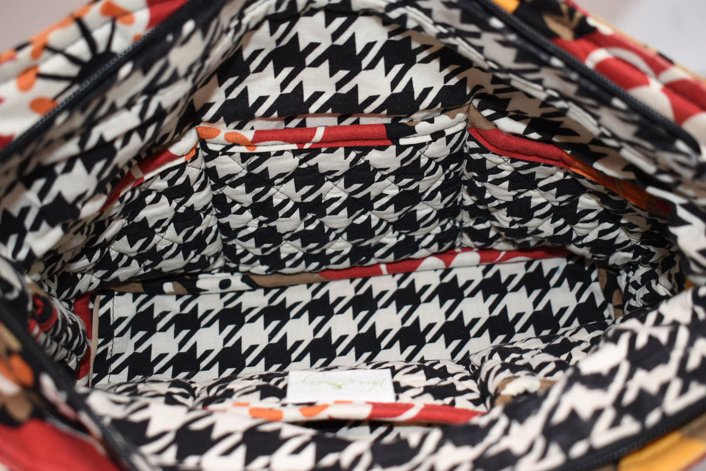 Vera Bradley Little Mandy Tote Bag in "Bittersweet" Pattern