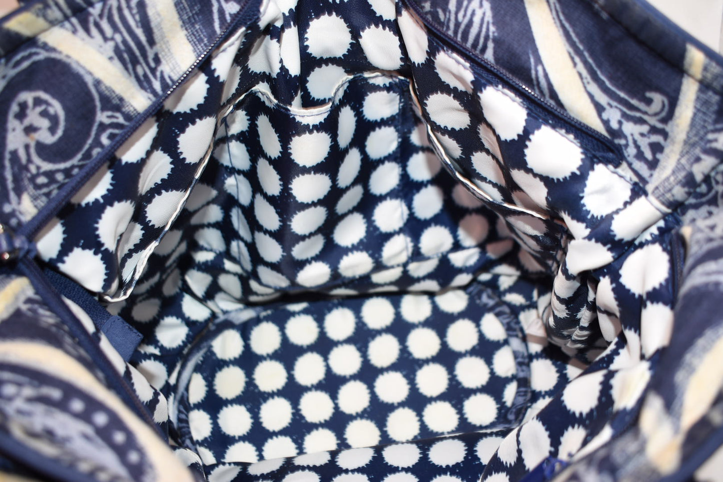 Vera Bradley Glenna Satchel Bag in "Indio" Pattern