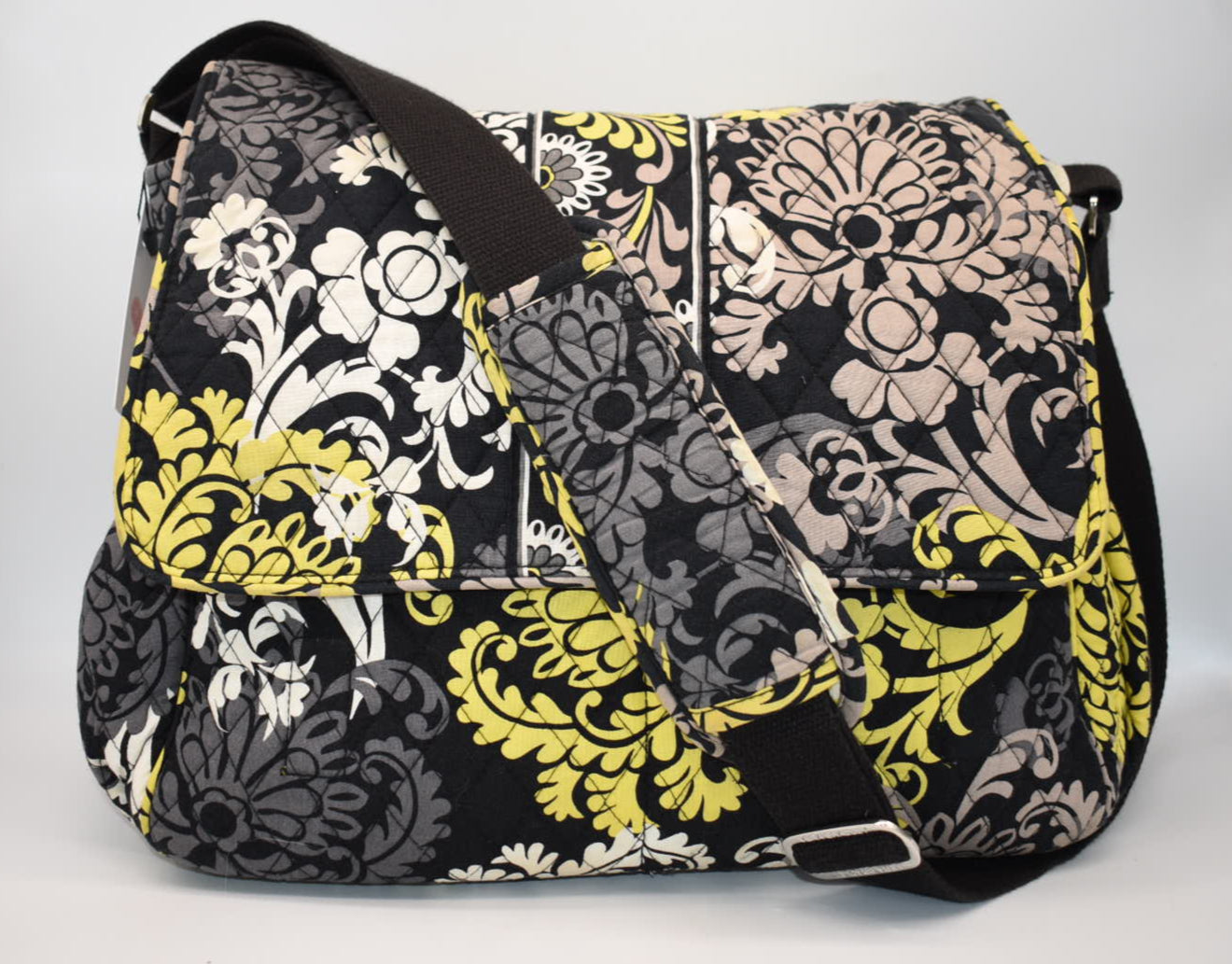 Vera Bradley Messenger Baby Bag in "Baroque" Pattern