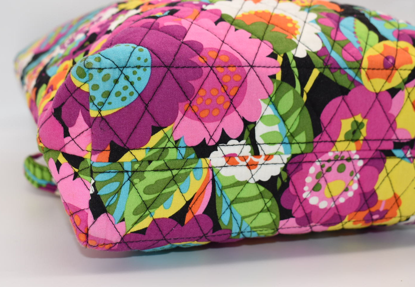 Vera Bradley Quilted Cotton Everyday Tote Bag in "Va Va Bloom" Pattern