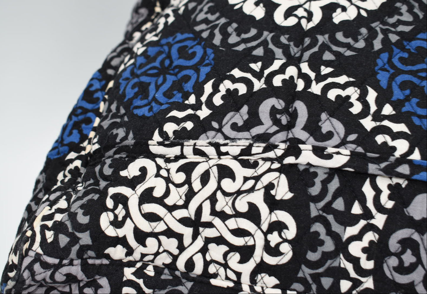 Vera Bradley Weekender Travel Bag in "Cobalt Canterberry" Pattern