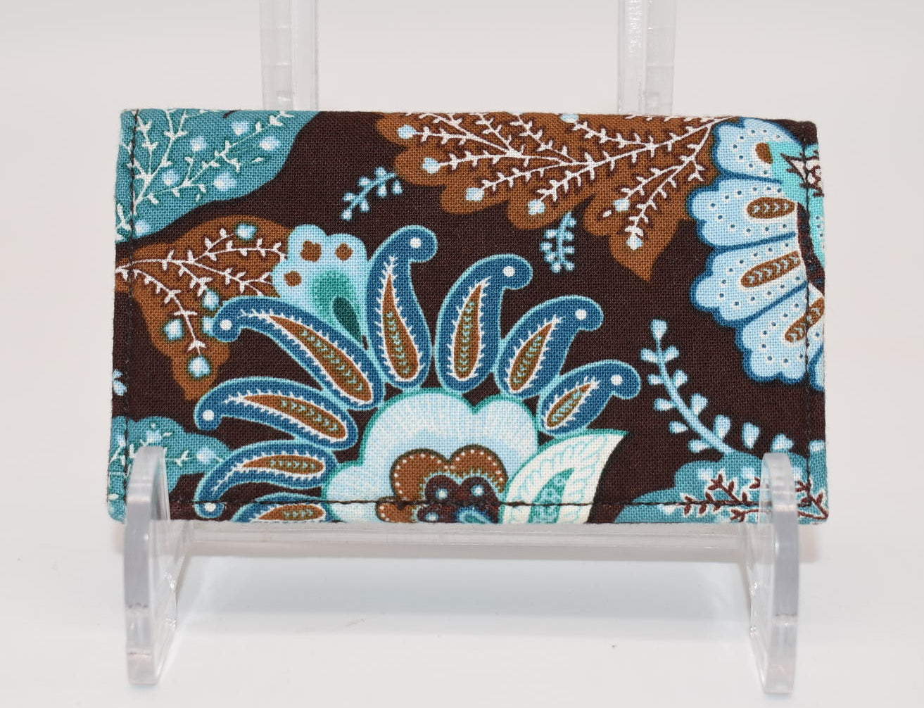Vera Bradley Card Holder/Case in "Java Blue" Pattern