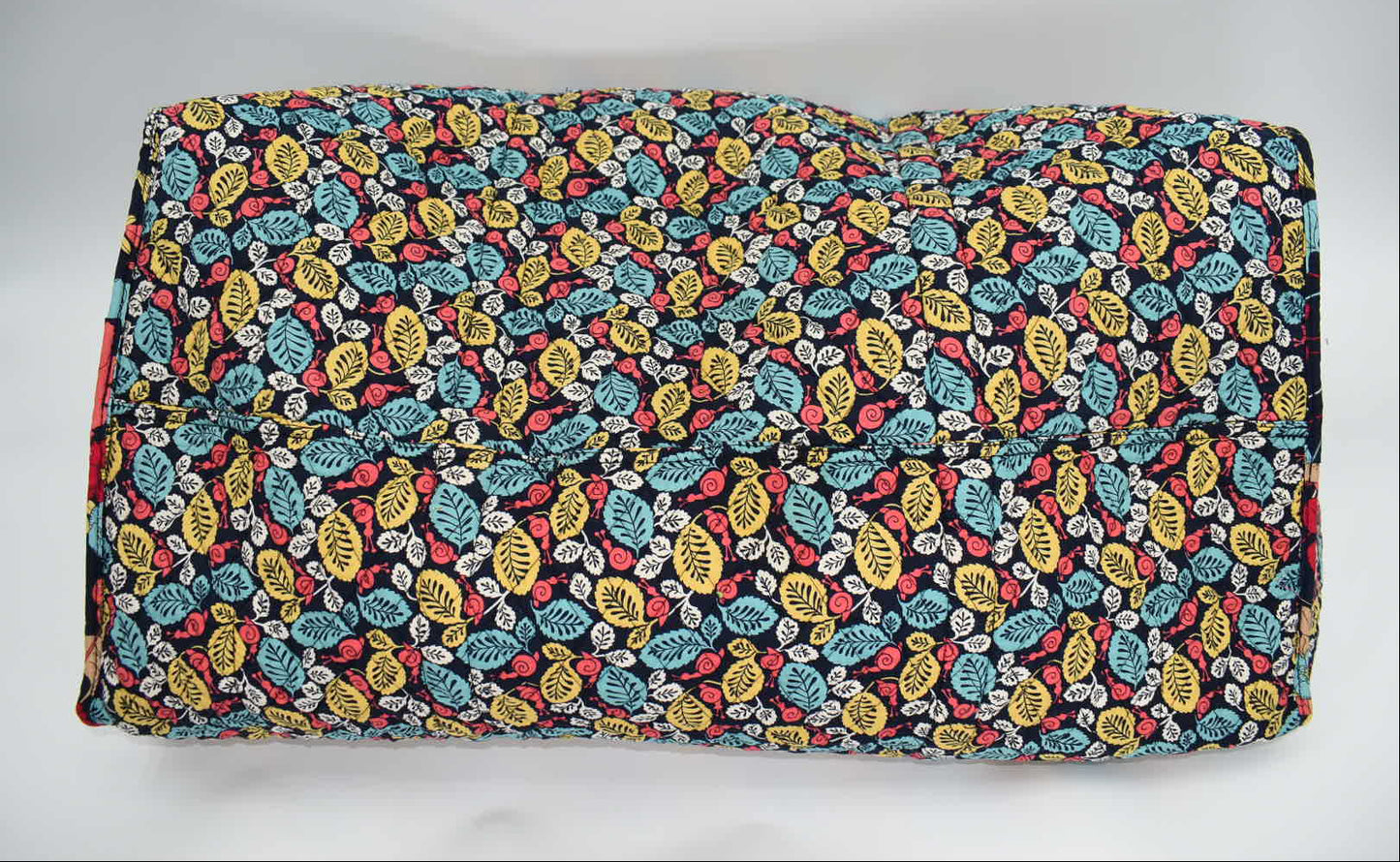 Vera Bradley XL Duffel Bag in "Happy Snails" Pattern