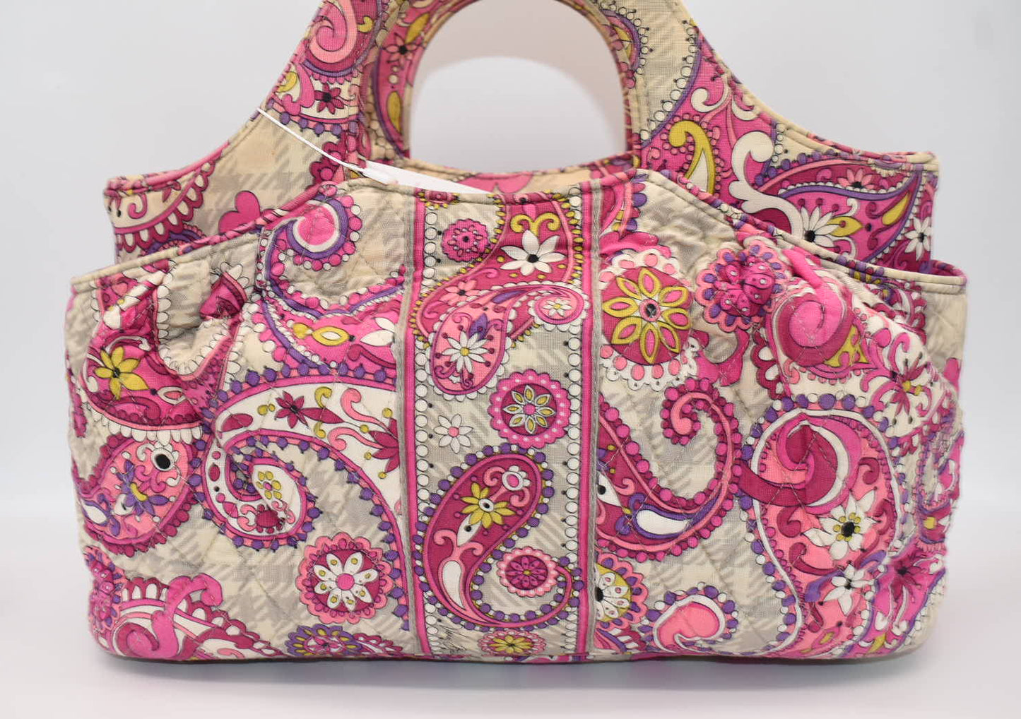 Vera Bradley Abby Tote Bag in "Paisley Meets Plaid" Pattern