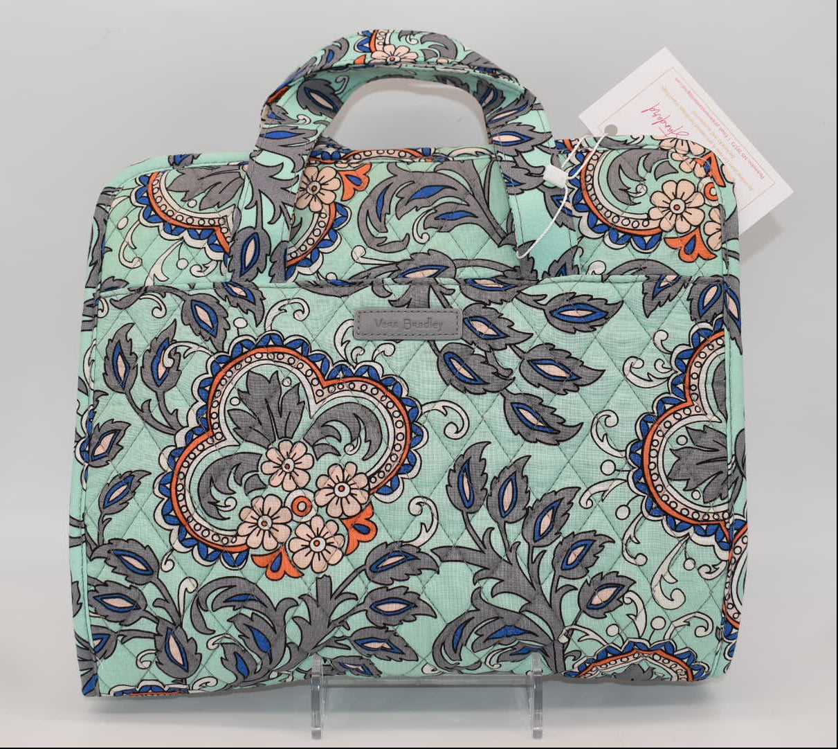 Vera Bradley Hanging Cosmetic & Toiletry Organizer in "Fan Flowers" Pattern