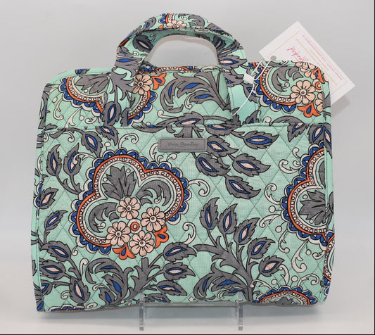 Vera Bradley Hanging Cosmetic & Toiletry Organizer in "Fan Flowers" Pattern