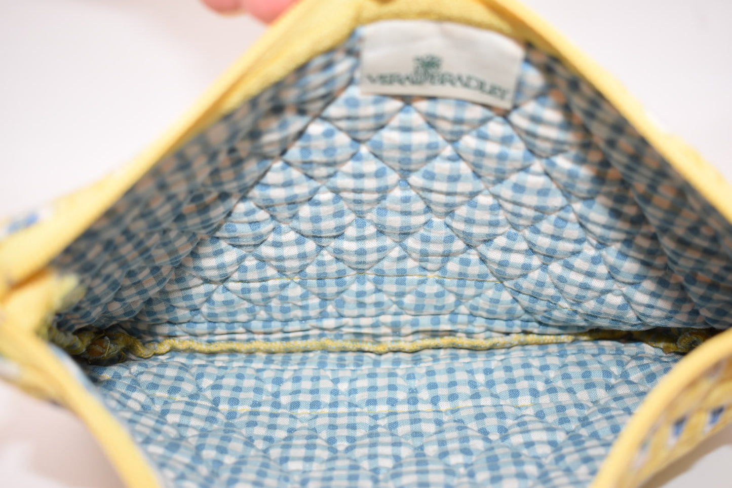 Vintage Vera Bradley  Petite Shoulder / Crossbody Bag in "Elizabeth" Pattern