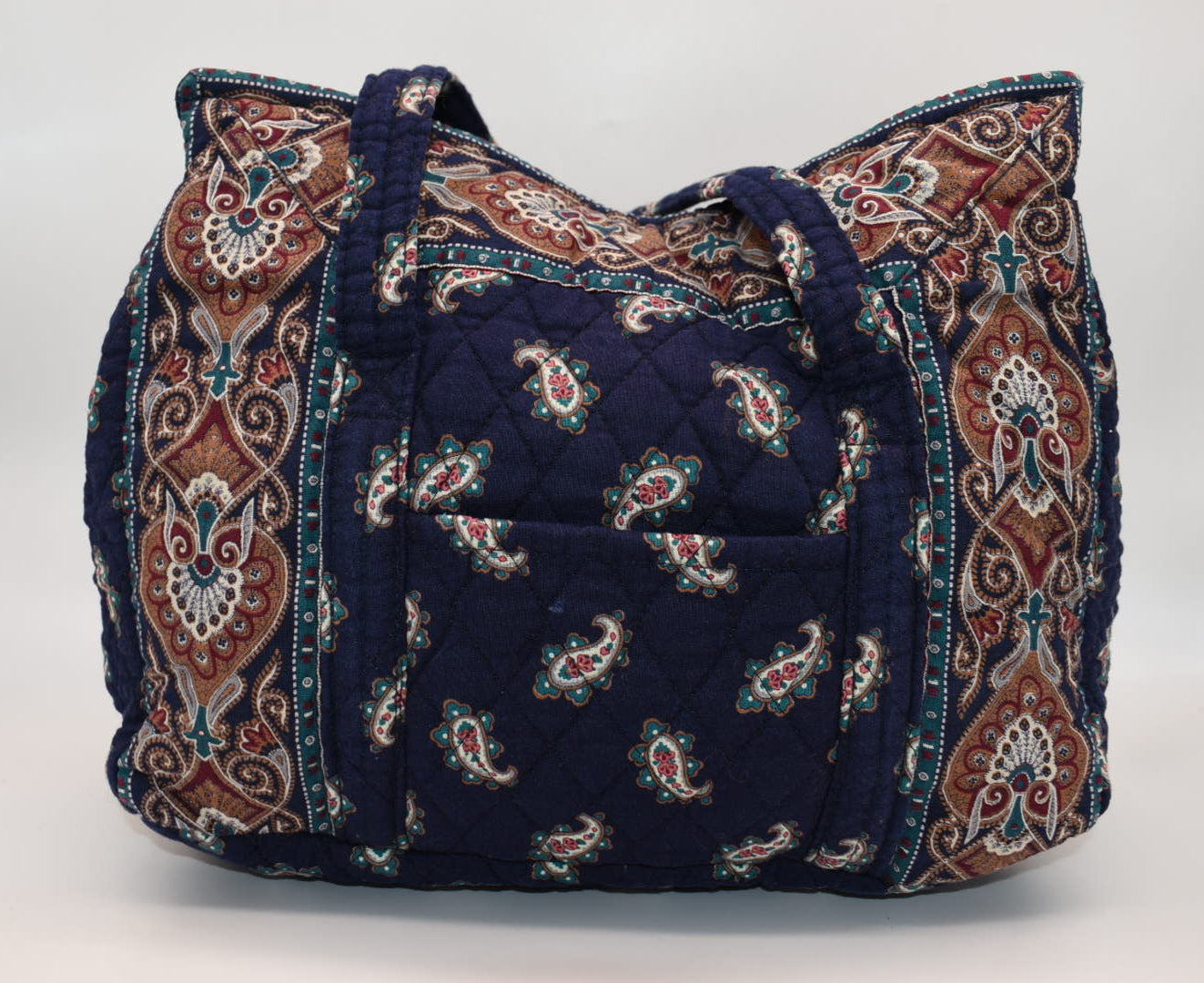Vera Bradley Hoosier Shoulder Bag in "Navy - 1991" Pattern
