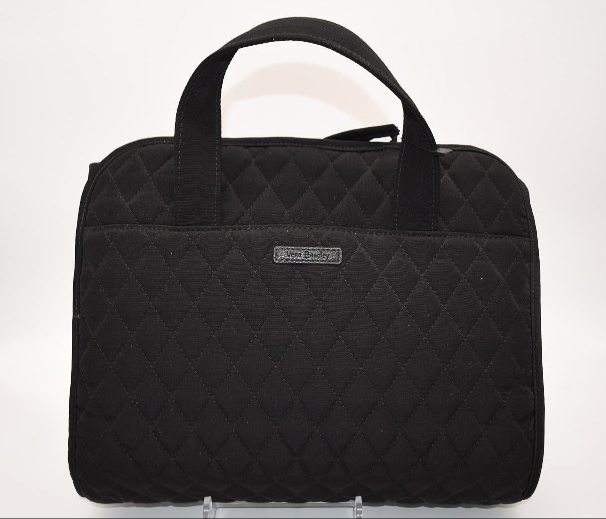 Vera Bradley Microfiber Hanging Travel Organizer in Black
