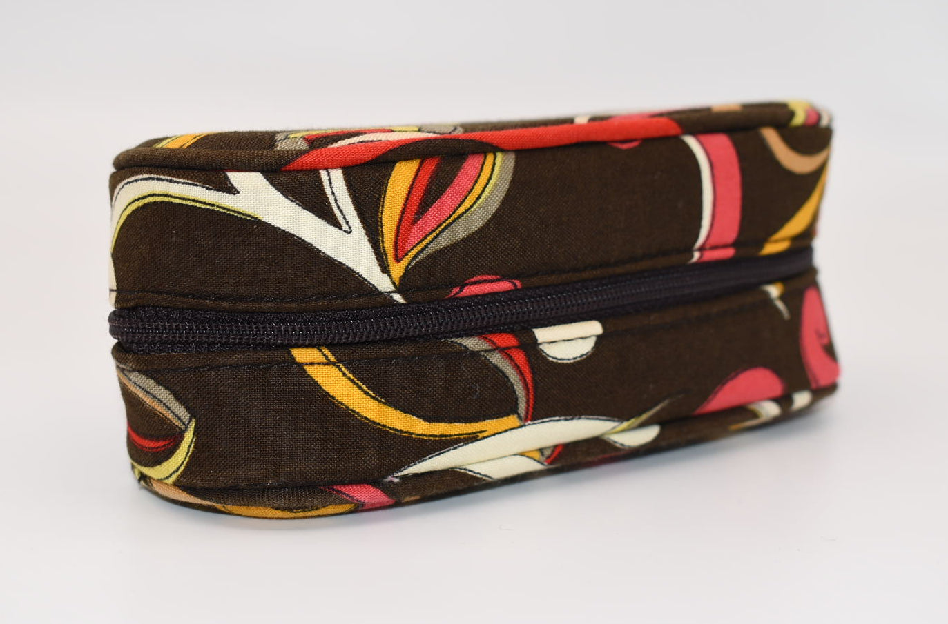 Vera Bradley Cosmetic Brush & Pencil Case in "Puccini" Pattern