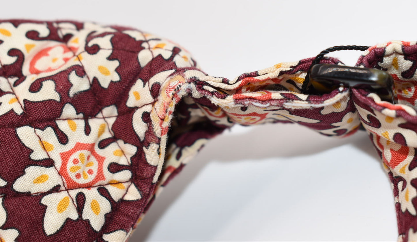 Vera Bradley Hipster Crossbody Bag (Retired Style) in "Medallion - 2006" Pattern