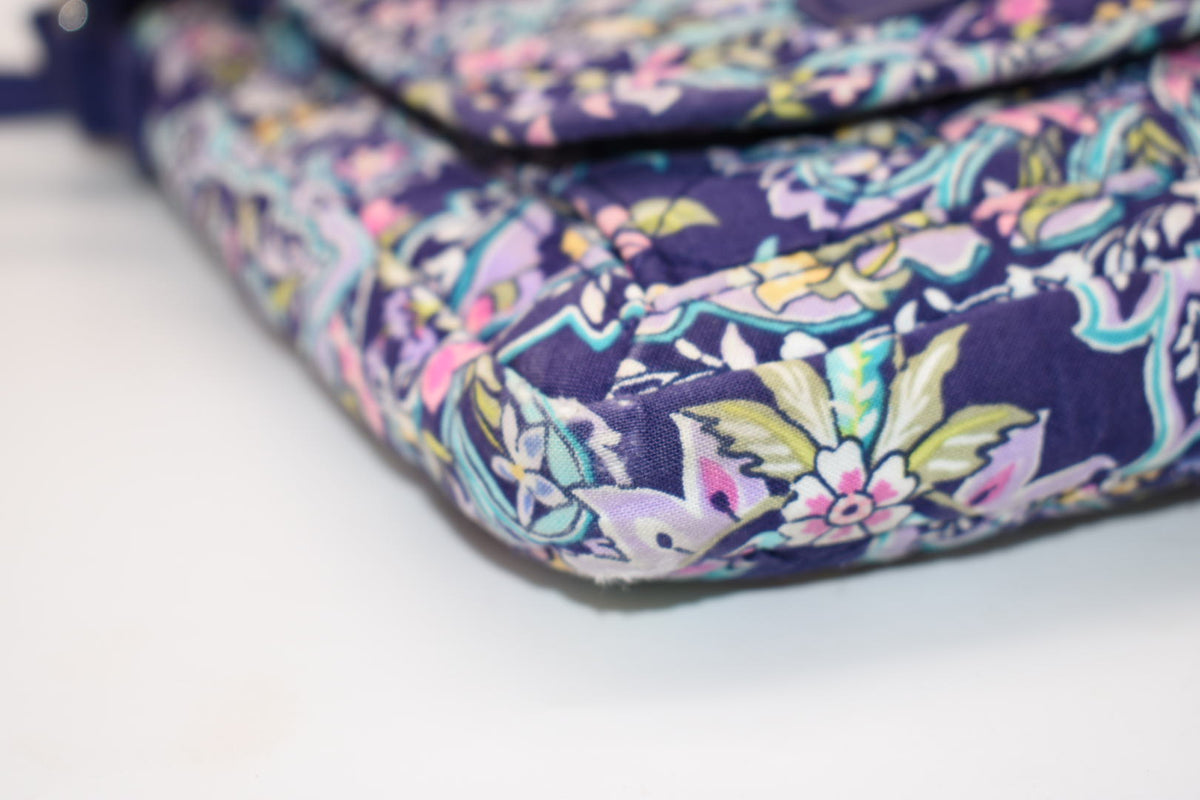 Vera Bradley RFID Mini Hipster Crossbody Bag in "French Paisley" Pattern