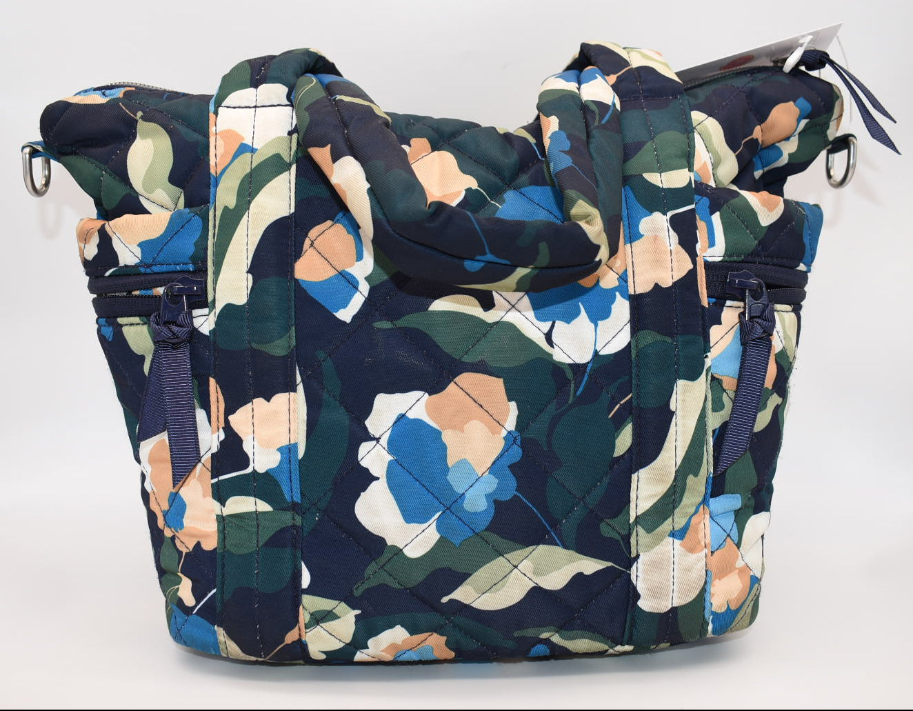 Vera Bradley Multi-Strap Tote Bag in "Immersed Blooms" Pattern