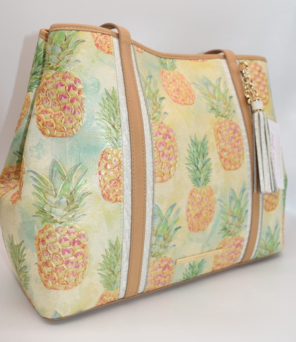 Brahmin Medium Julian Tote Bag in Multi Pompano