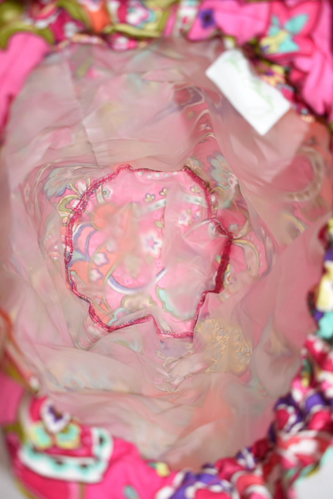 Vera Bradley Ditty Bag in "Pink Swirls" Pattern