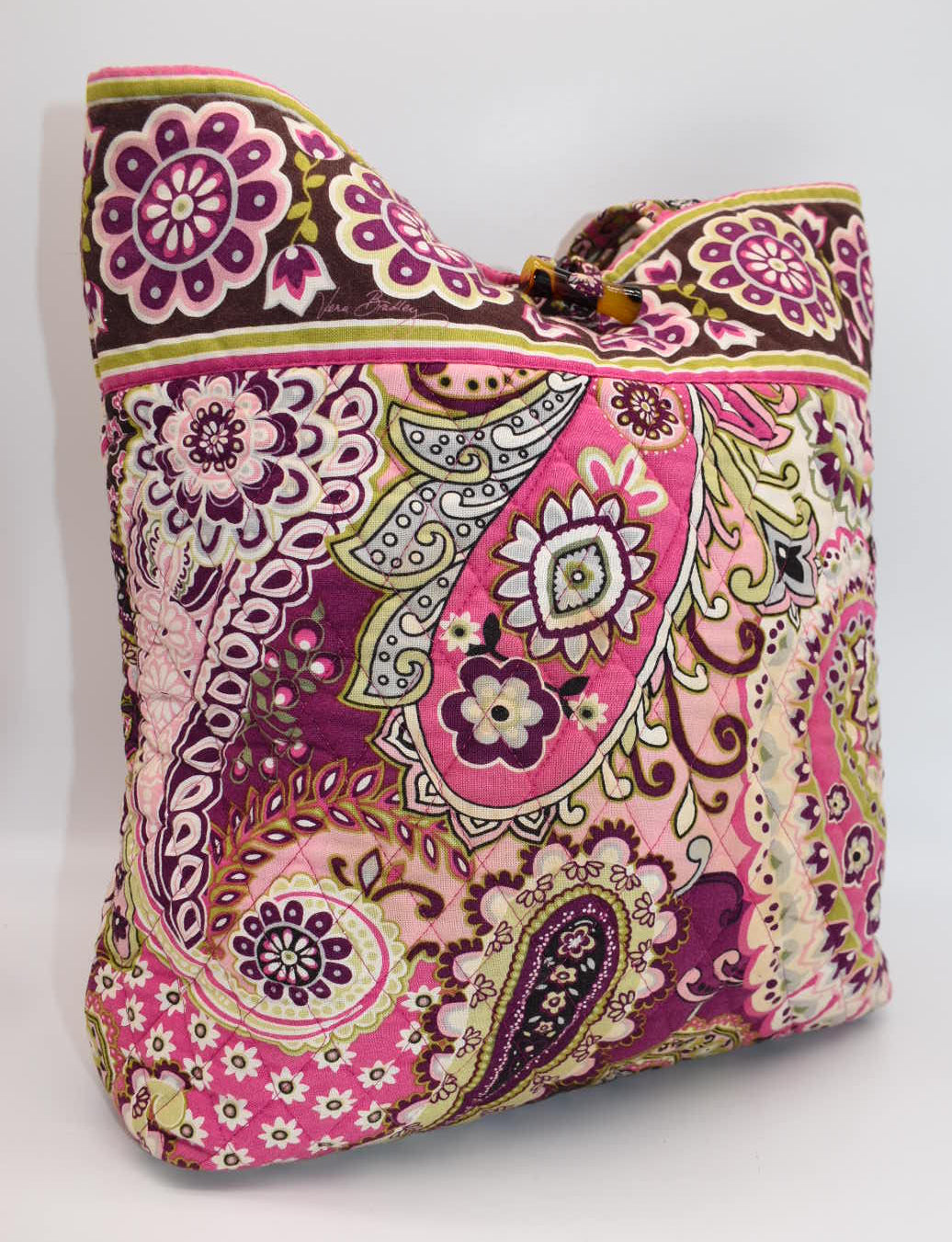 Vera Bradley Everyday Tote Bag in "Very Berry Paisley" Pattern
