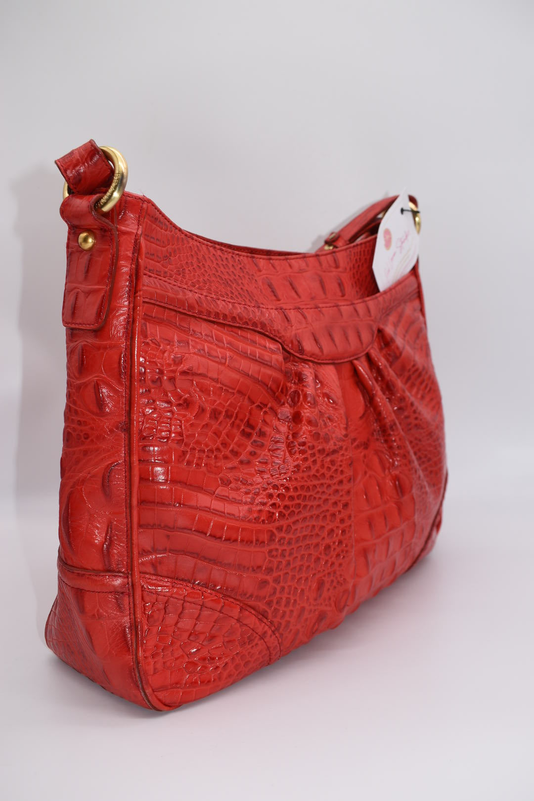Vintage Brahmin Leather Melbourne Shoulder Bag