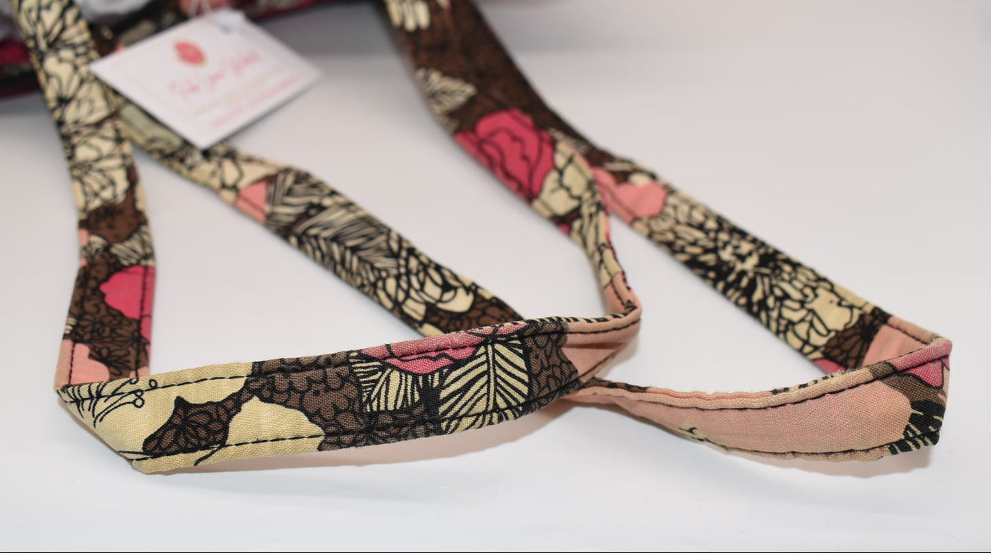 Vera Bradley Everyday Tote Bag in "Mocha Rouge" Pattern