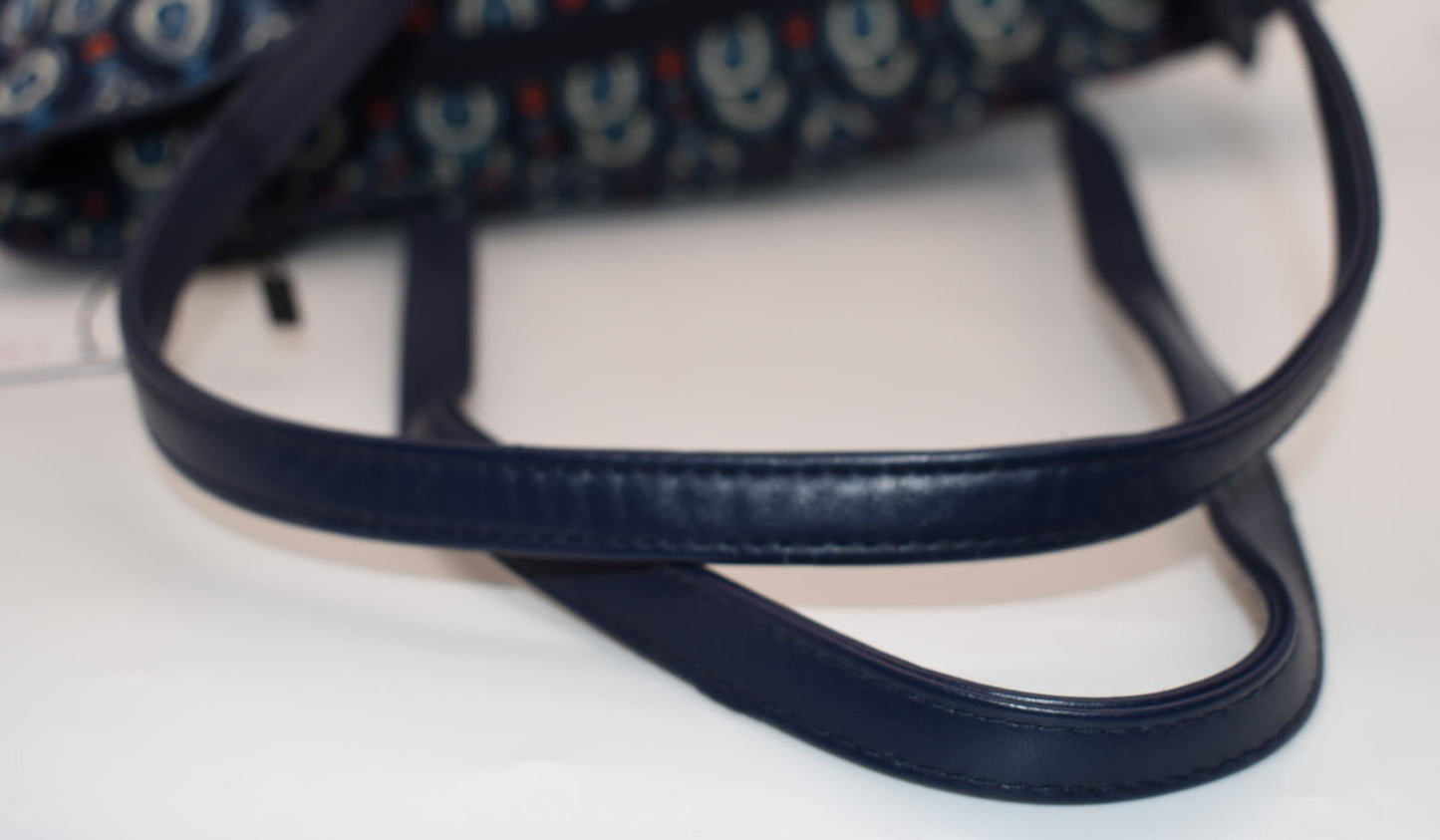 Vera Bradley Trimmed Small Vera Tote Bag in "Marrakesh Motifs" Pattern