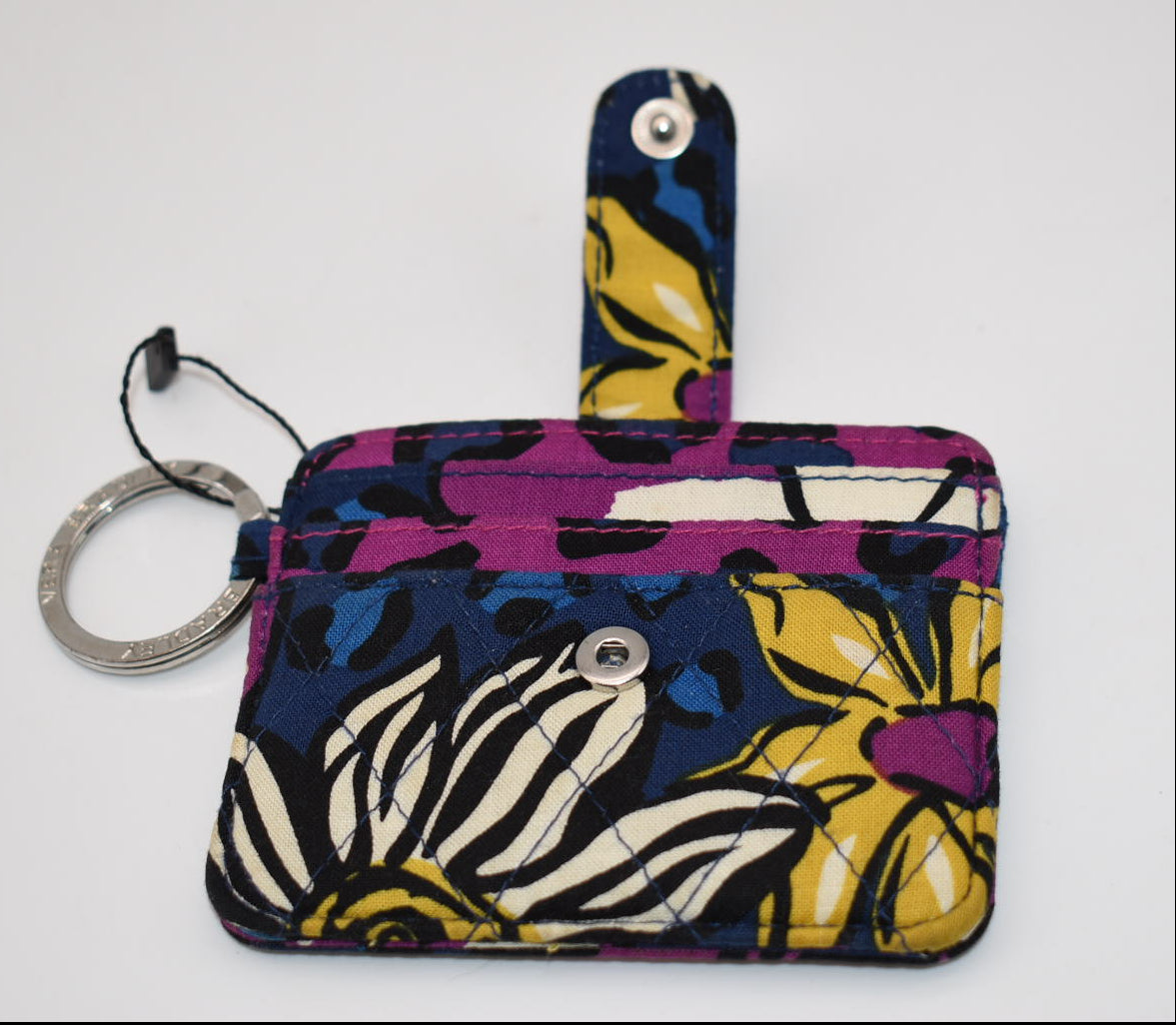 Vera Bradley Card Case Wallet in "African Violet" Pattern