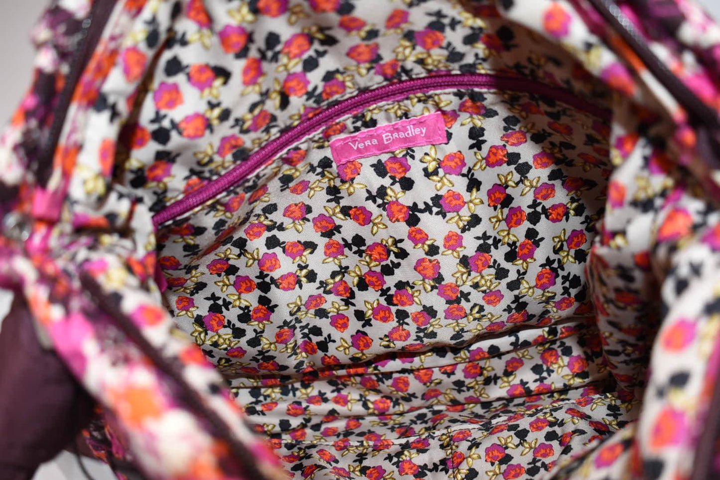 Vera Bradley Hadley Crossbody Bag in "Houndstooth Tweed" Pattern