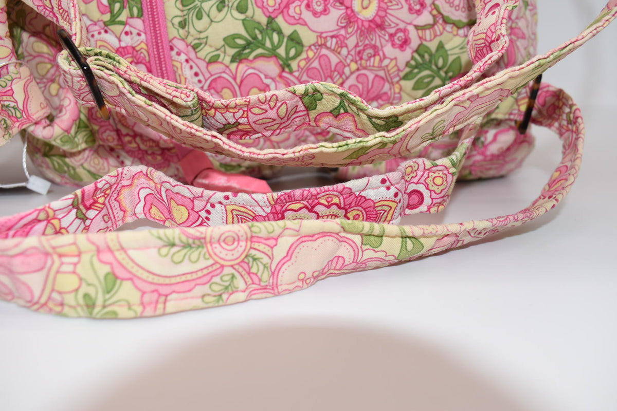 Vera Bradley Small Quilted Cotton Backpack in "Petal Pink" Pattern