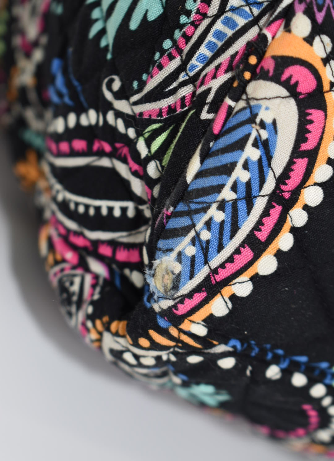 Vera Bradley Triple Compartment Travel Bag in "Bandana Swirl" Pattern