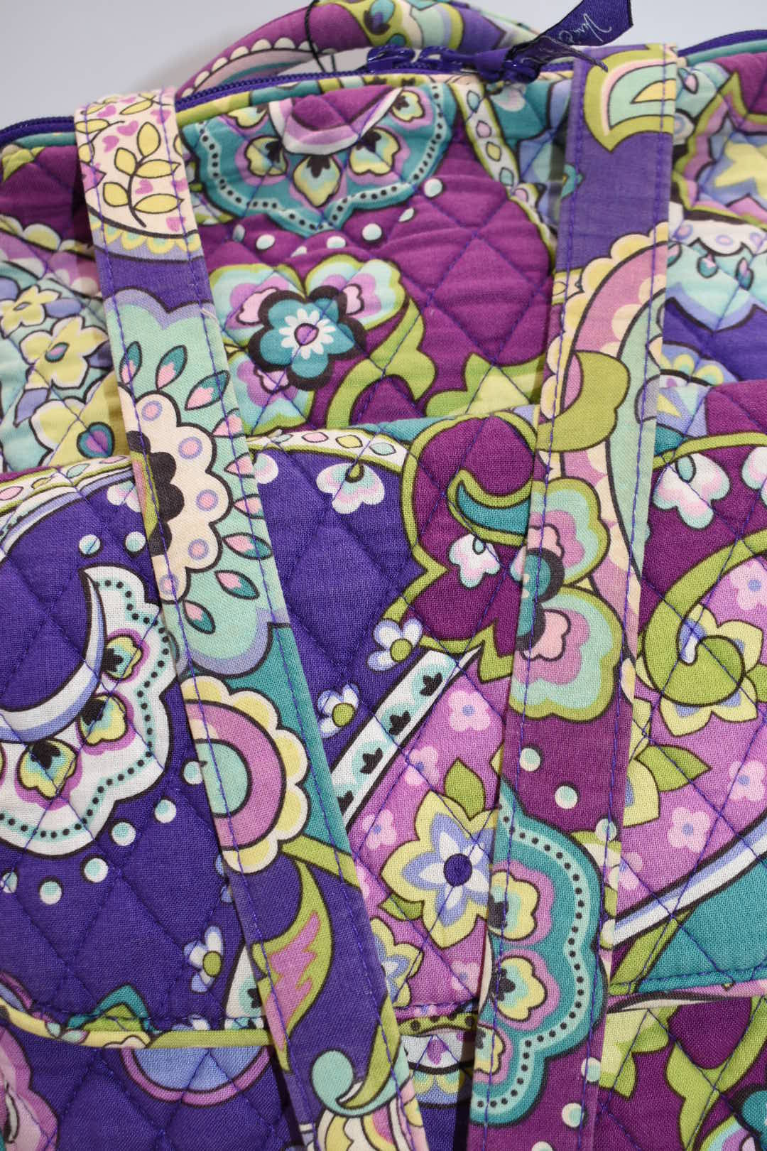 Vera Bradley Ultimate Quilted Cotton Backpack in "Heather" Pattern