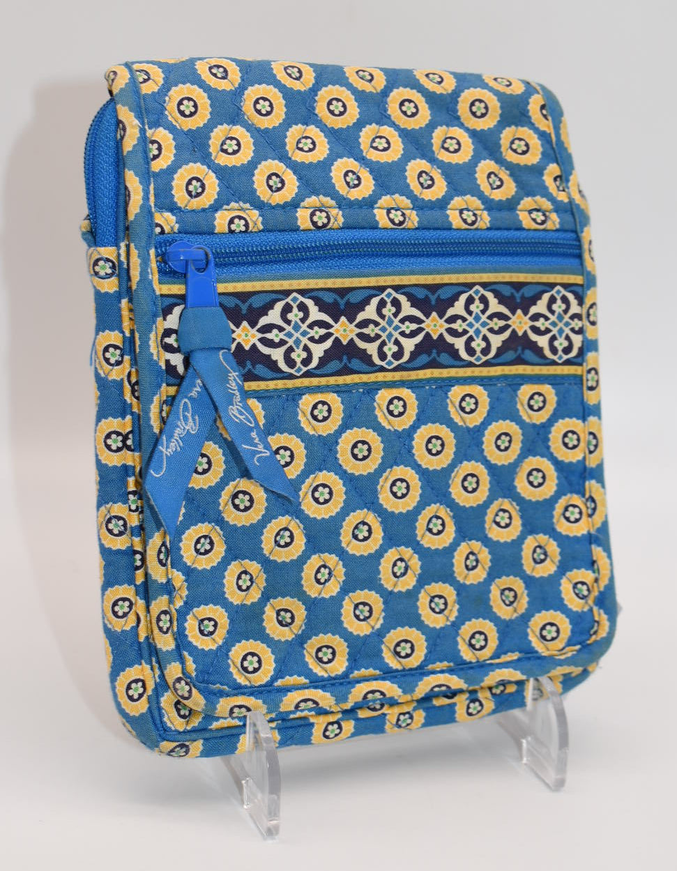 Vera Bradley Mini Hipster Crossbody Bag in "Riveria Blue" Pattern