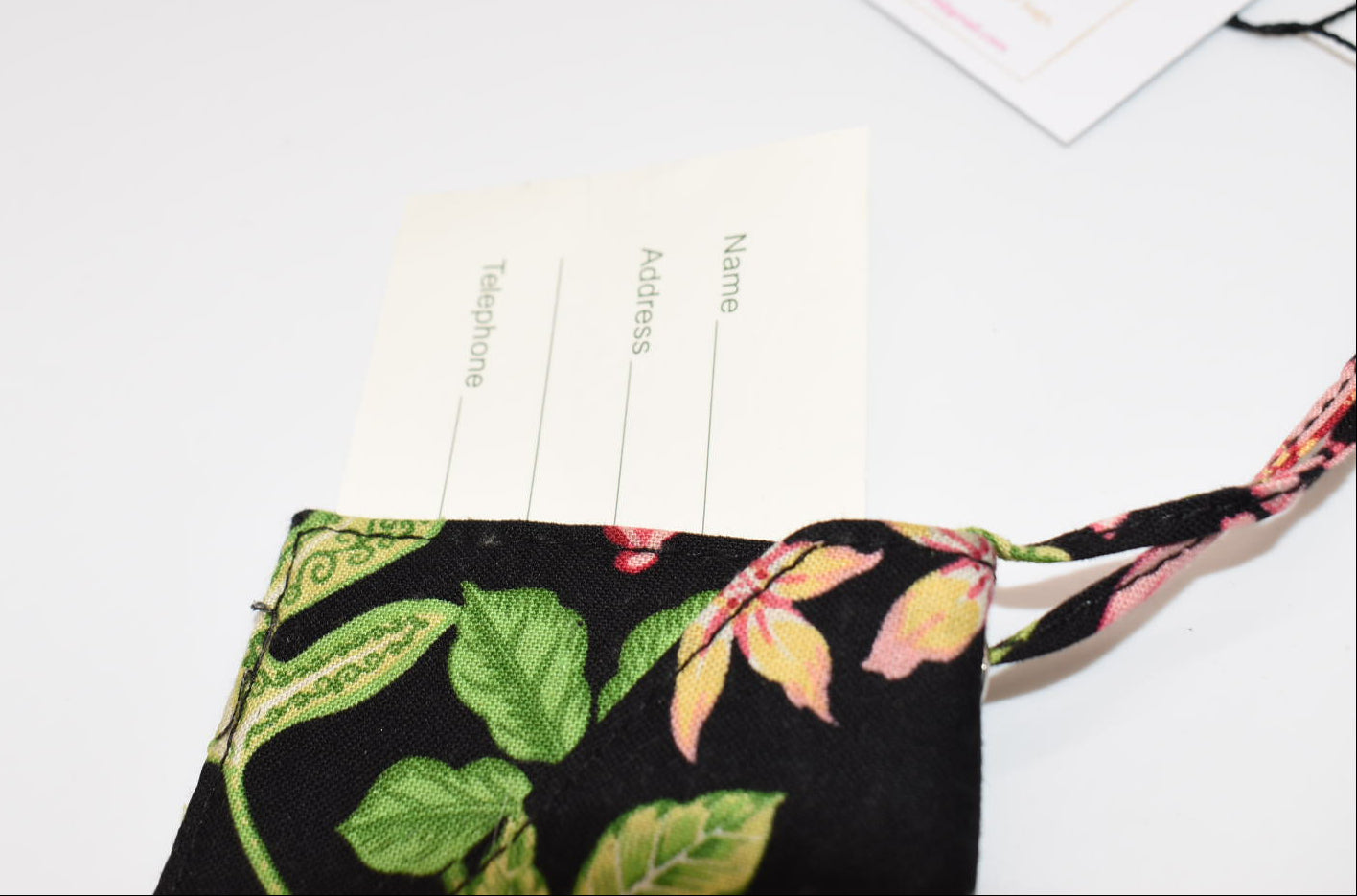 Vera Bradley Luggage Tag in "Botanica" Pattern