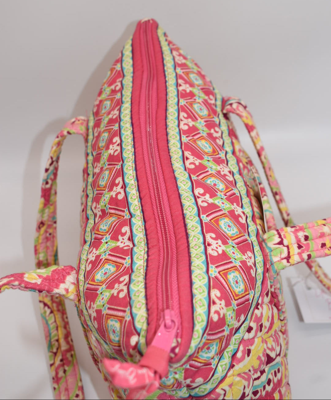 Vera Bradley Large Betsy Shoulder Tote Bag in "Capri Melon" Pattern