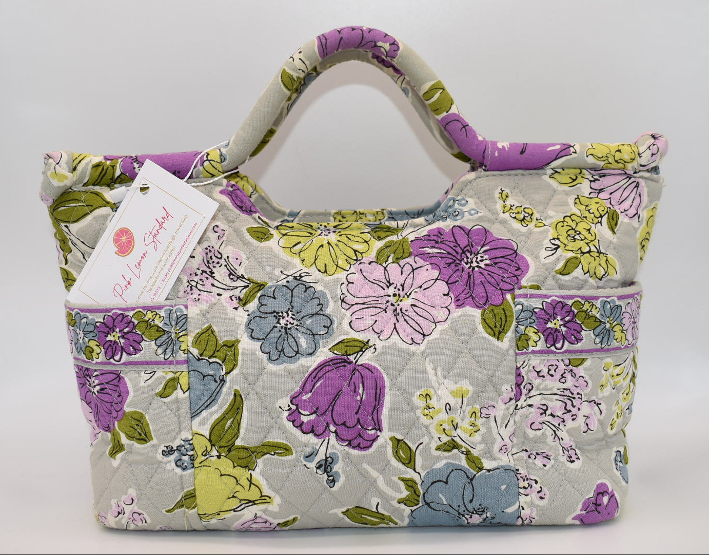 Vera Bradley Gabby Tote Bag in "Watercolor" Pattern